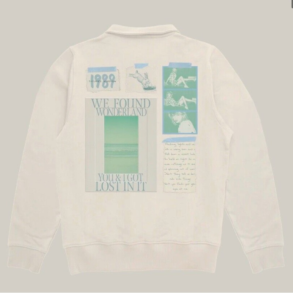 We Found Wonderland Quarter Zip Pullover